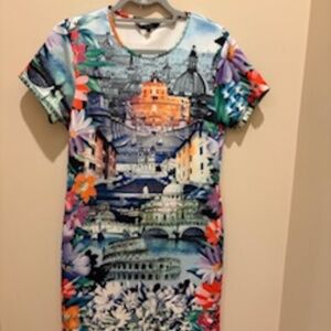 Just Love - Rome Italy Scenic Dress - Size L